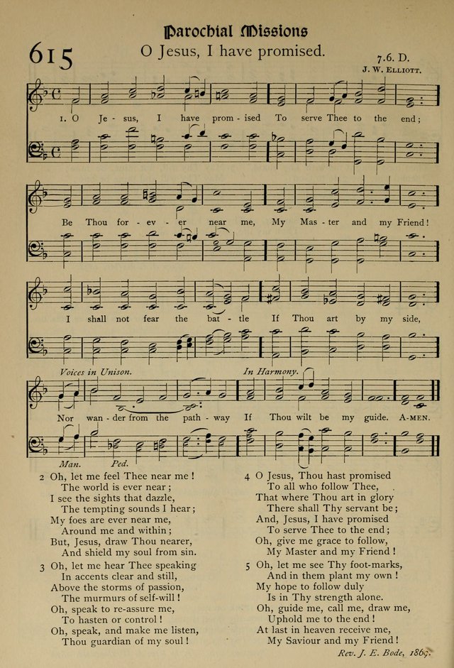 The Hymnal, Revised and Enlarged, as adopted by the General Convention of the Protestant Episcopal Church in the United States of America in the year of our Lord 1892 page 719