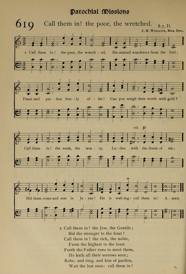 The Hymnal, Revised and Enlarged, as adopted by the General Convention of the Protestant Episcopal Church in the United States of America in the year of our Lord 1892 page 723