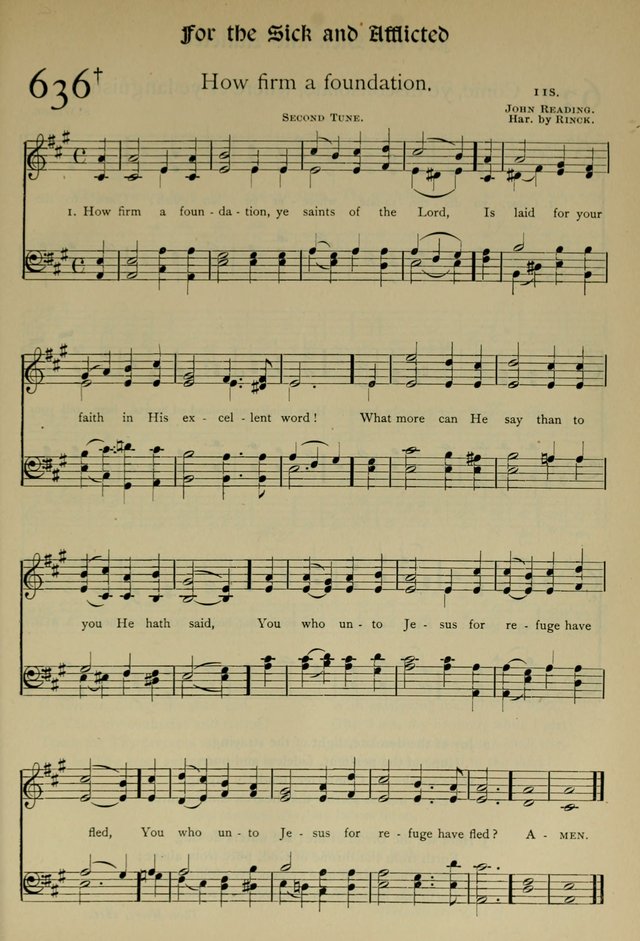 The Hymnal, Revised and Enlarged, as adopted by the General Convention of the Protestant Episcopal Church in the United States of America in the year of our Lord 1892 page 744