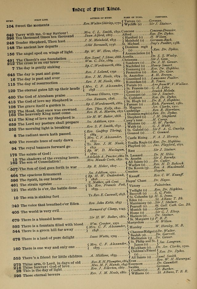 The Hymnal, Revised and Enlarged, as adopted by the General Convention of the Protestant Episcopal Church in the United States of America in the year of our Lord 1892 page 807