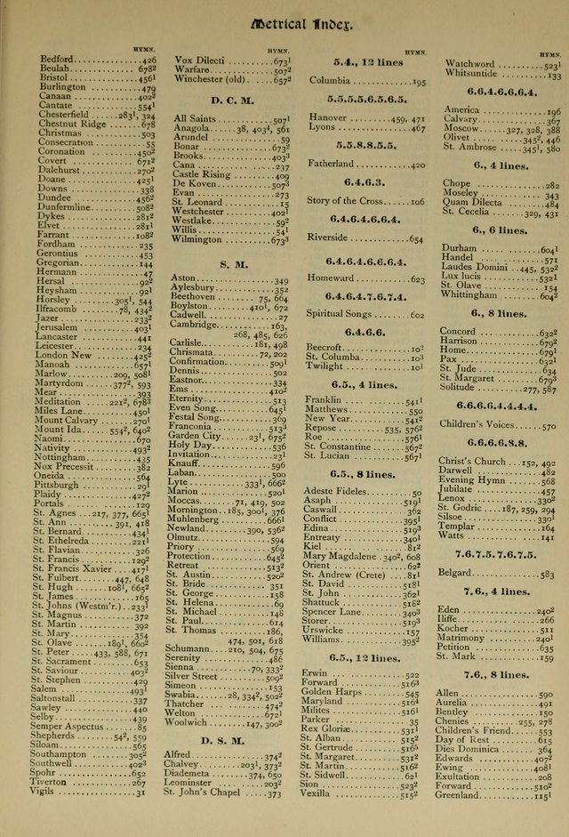 The Hymnal, Revised and Enlarged, as adopted by the General Convention of the Protestant Episcopal Church in the United States of America in the year of our Lord 1892 page 810