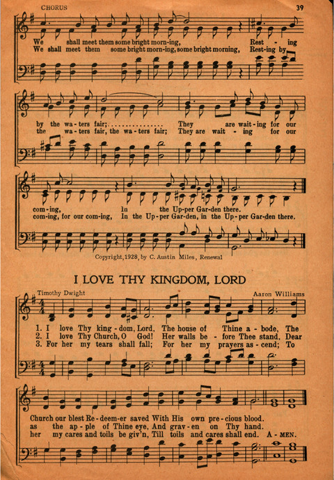 Homer Rodeheaver Gospel Hymns page 32