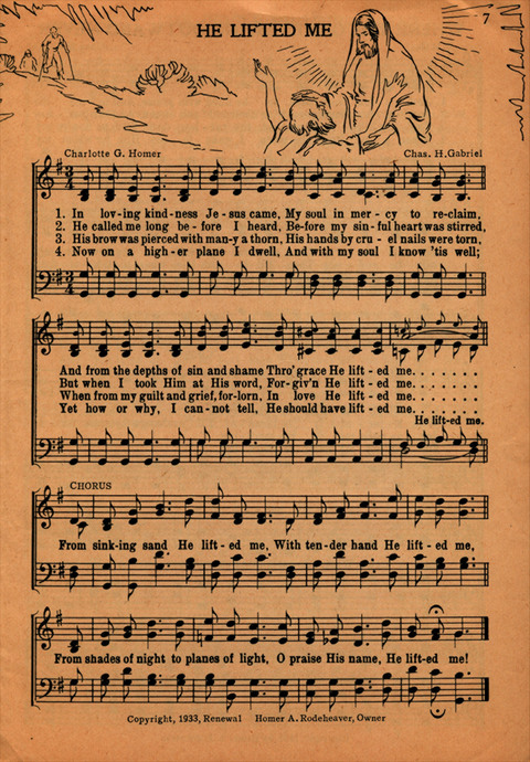 Homer Rodeheaver Gospel Hymns page 4