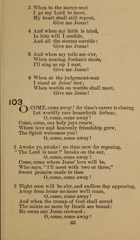 Heavenly Recruit Praise Hymns page 63