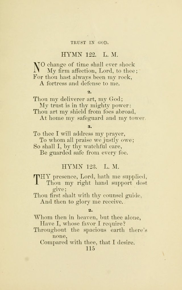 Hymns Recommended for use in the Reformed Episcopal Church page 122