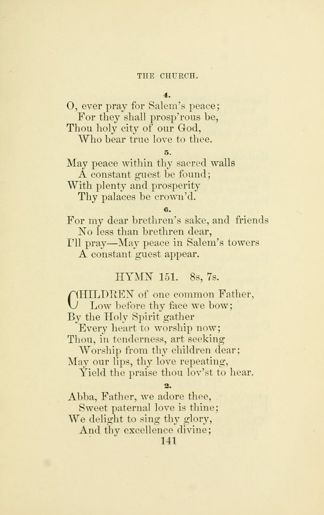 Hymns Recommended for use in the Reformed Episcopal Church page 148