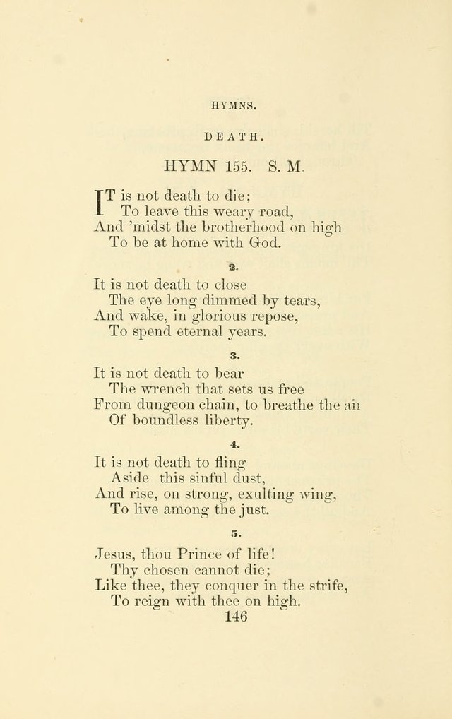 Hymns Recommended for use in the Reformed Episcopal Church page 153