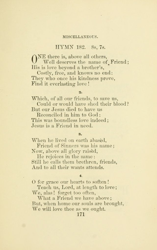 Hymns Recommended for use in the Reformed Episcopal Church page 178