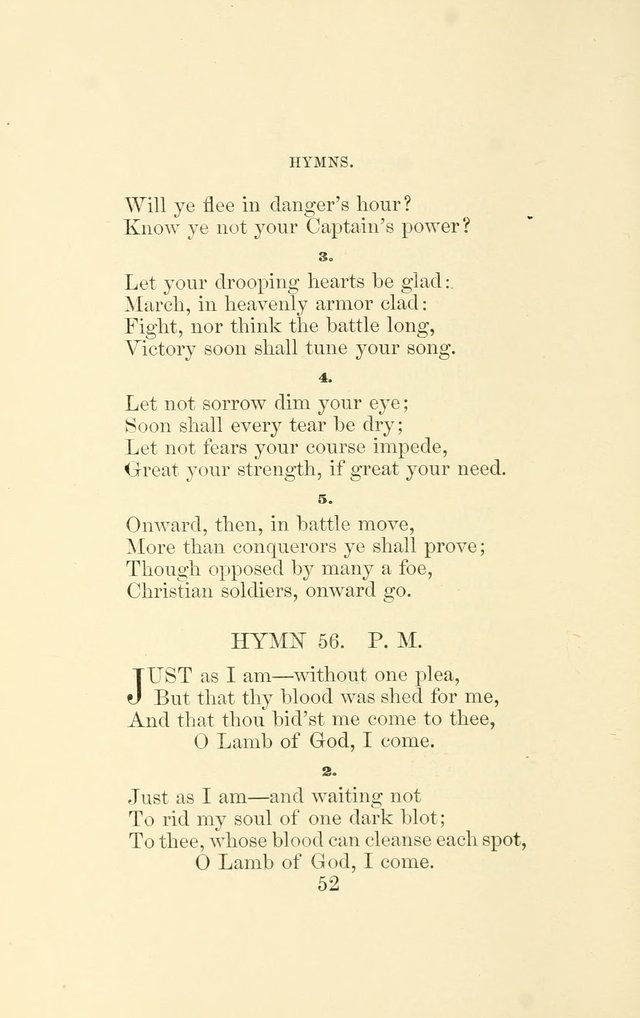 Hymns Recommended for use in the Reformed Episcopal Church page 59