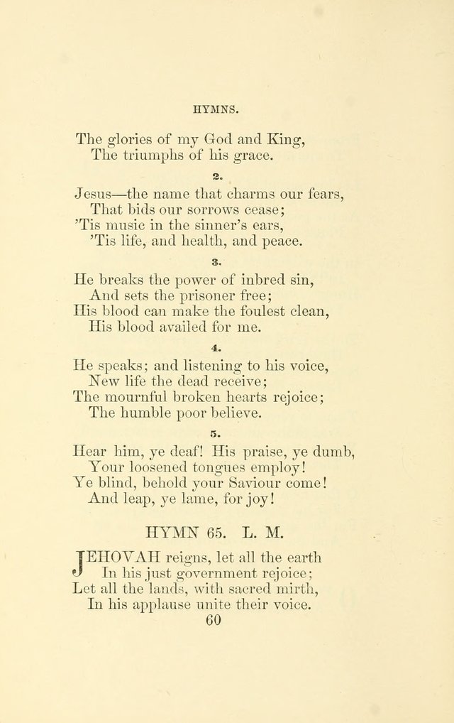 Hymns Recommended for use in the Reformed Episcopal Church page 67