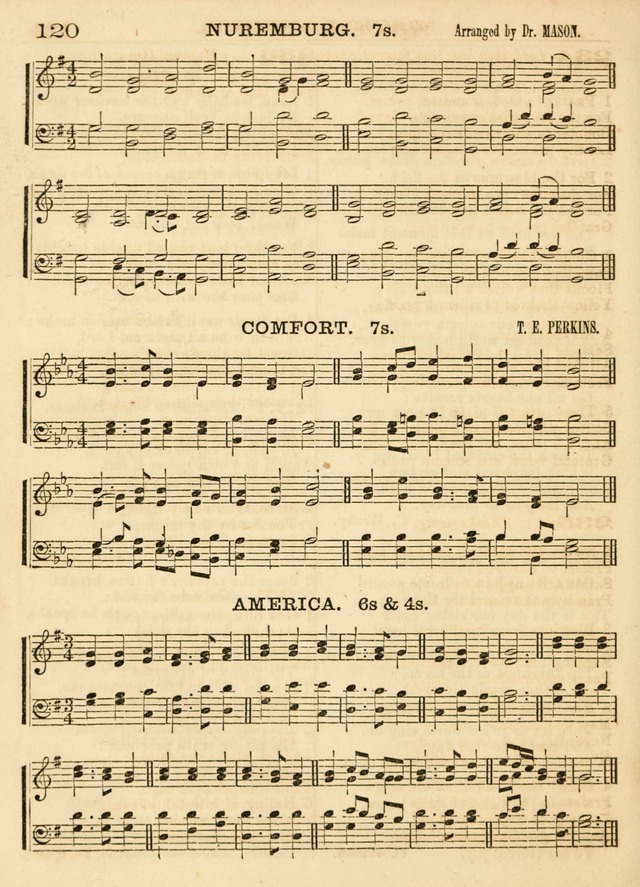 Hallowed Songs: a collection of the most popular hymns and tunes, both old, and new, designed for prayer and social meetings, revivals, family worship, and Sabbath schools page 120