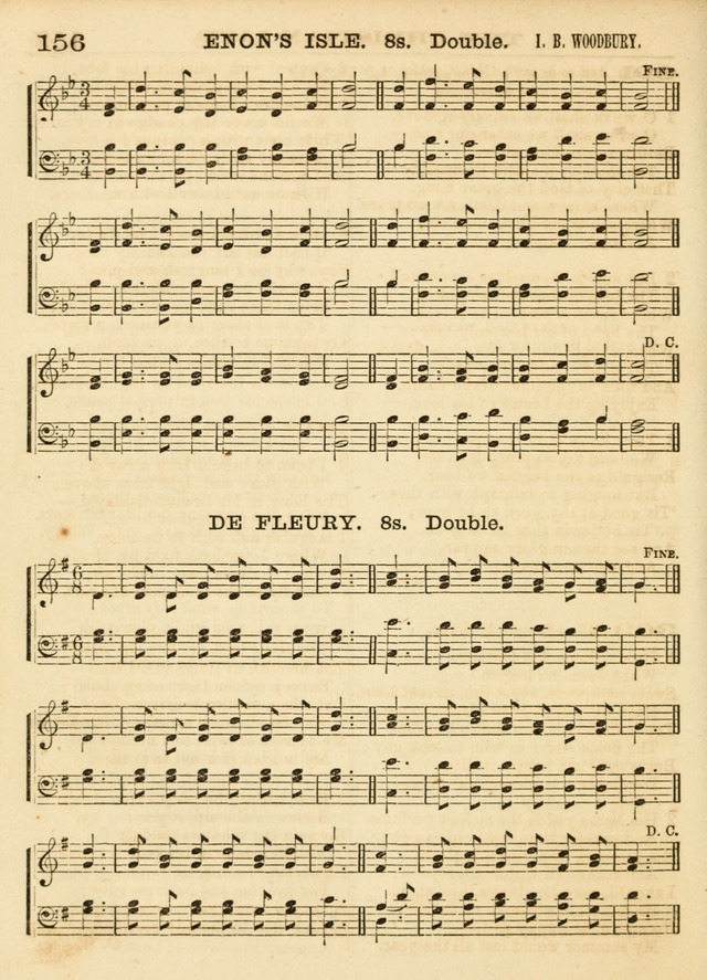 Hallowed Songs: a collection of the most popular hymns and tunes, both old, and new, designed for prayer and social meetings, revivals, family worship, and Sabbath schools page 156