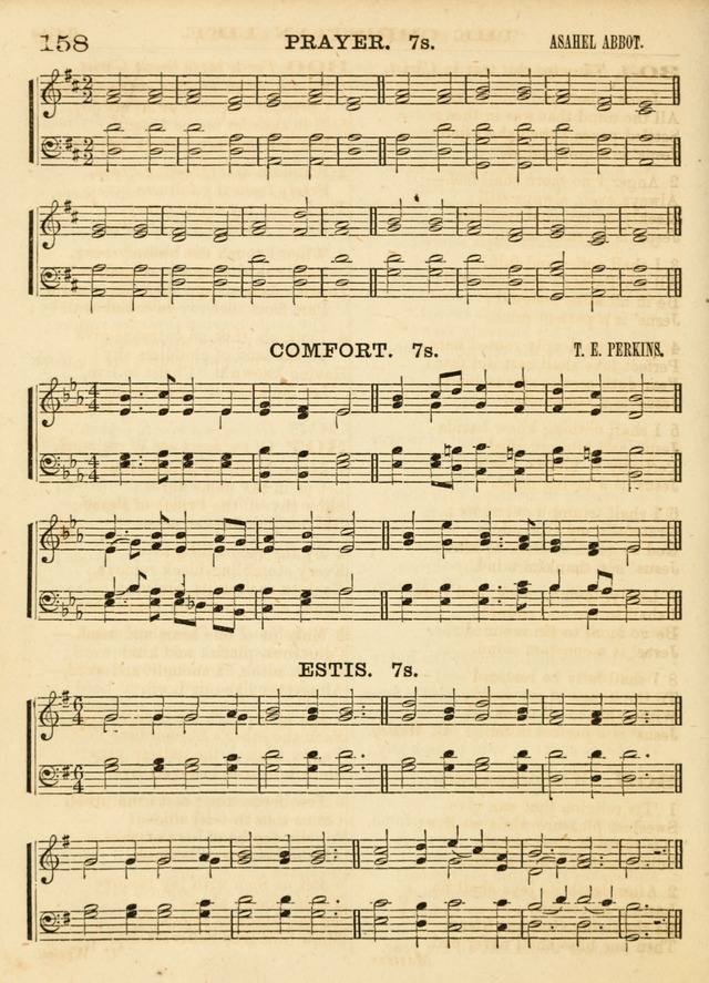 Hallowed Songs: a collection of the most popular hymns and tunes, both old, and new, designed for prayer and social meetings, revivals, family worship, and Sabbath schools page 158