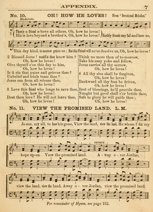 Hallowed Songs: a collection of the most popular hymns and tunes, both old, and new, designed for prayer and social meetings, revivals, family worship, and Sabbath schools page 247