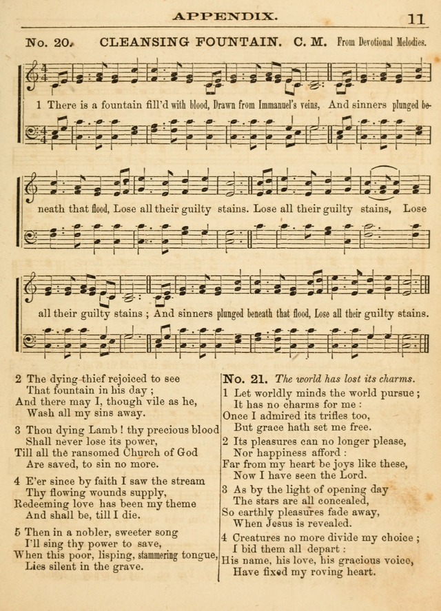 Hallowed Songs: a collection of the most popular hymns and tunes, both old, and new, designed for prayer and social meetings, revivals, family worship, and Sabbath schools page 251