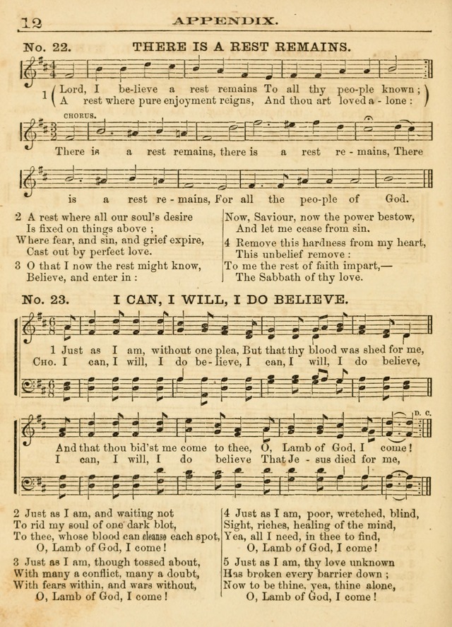 Hallowed Songs: a collection of the most popular hymns and tunes, both old, and new, designed for prayer and social meetings, revivals, family worship, and Sabbath schools page 252