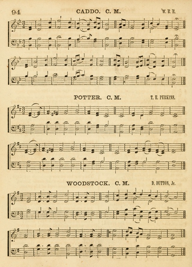 Hallowed Songs: a collection of the most popular hymns and tunes, both old, and new, designed for prayer and social meetings, revivals, family worship, and Sabbath schools page 94