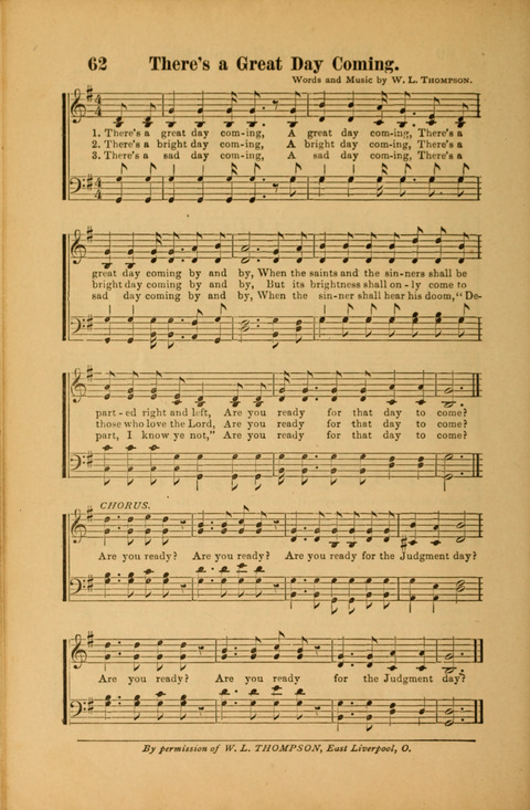 Highway Songs: for Gospel meetings, camp meetings, family worship, Sabbath schools, little soldiers page 36