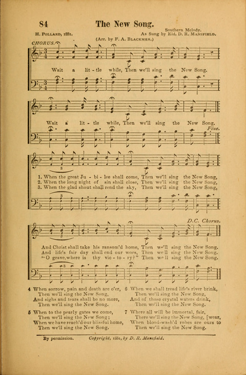 Highway Songs: for Gospel meetings, camp meetings, family worship, Sabbath schools, little soldiers page 57