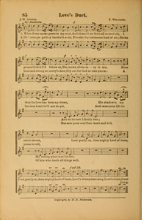 Highway Songs: for Gospel meetings, camp meetings, family worship, Sabbath schools, little soldiers page 58