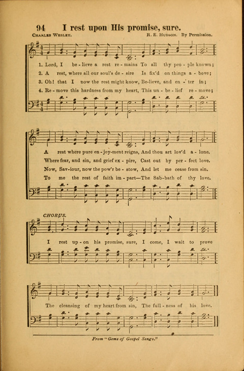 Highway Songs: for Gospel meetings, camp meetings, family worship, Sabbath schools, little soldiers page 67