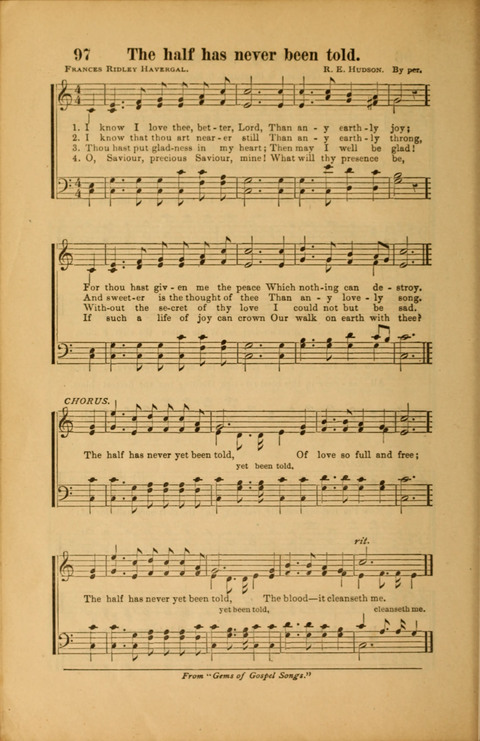 Highway Songs: for Gospel meetings, camp meetings, family worship, Sabbath schools, little soldiers page 70