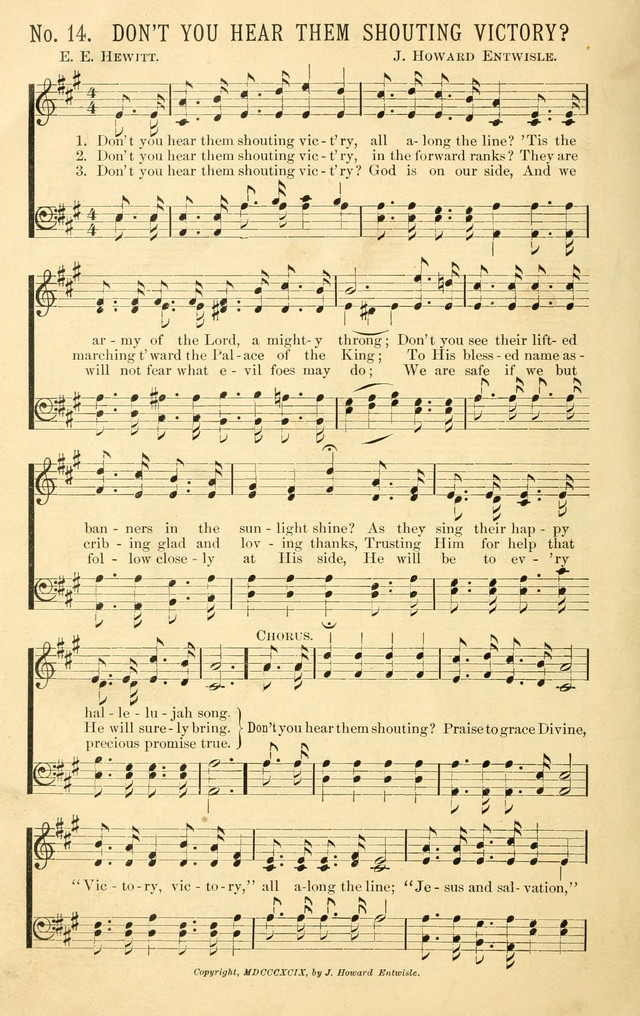 Heavenly Sunlight: containing gems of song for Sunday schools, young people