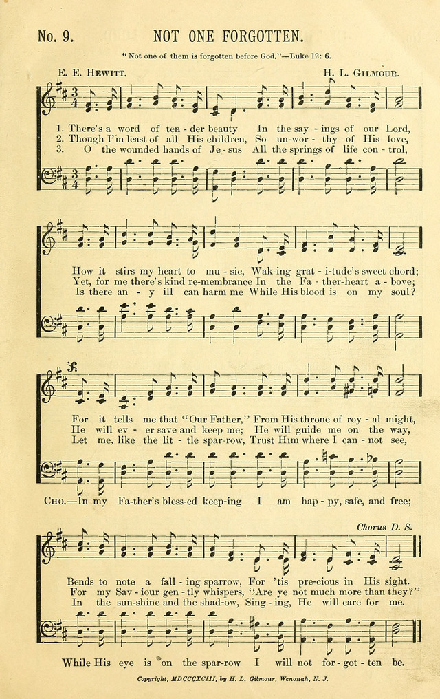 Heavenly Sunlight: containing gems of song for Sunday schools, young people