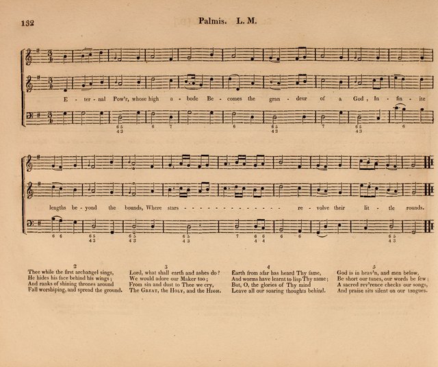 Harmonia Sacra: a Compilation of Psalm and Hymn Tunes [from the most celebrated European masters] page 132