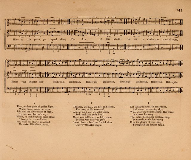 Harmonia Sacra: a Compilation of Psalm and Hymn Tunes [from the most celebrated European masters] page 145