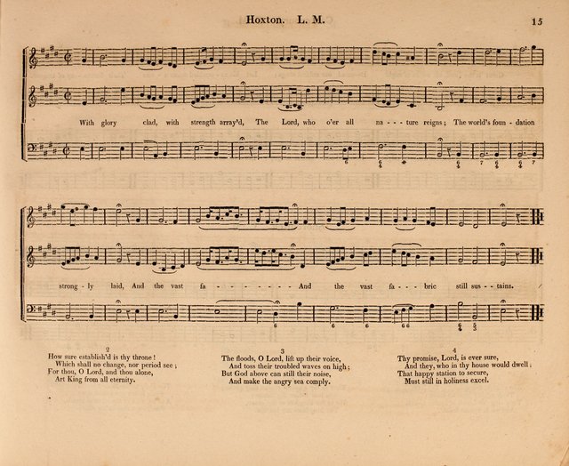 Harmonia Sacra: a Compilation of Psalm and Hymn Tunes [from the most celebrated European masters] page 15