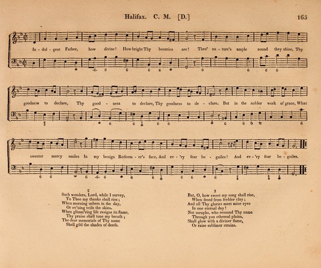 Harmonia Sacra: a Compilation of Psalm and Hymn Tunes [from the most celebrated European masters] page 163