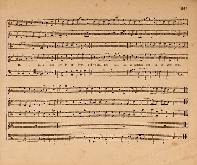 Harmonia Sacra: a Compilation of Psalm and Hymn Tunes [from the most celebrated European masters] page 243