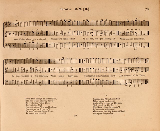 Harmonia Sacra: a Compilation of Psalm and Hymn Tunes [from the most celebrated European masters] page 73