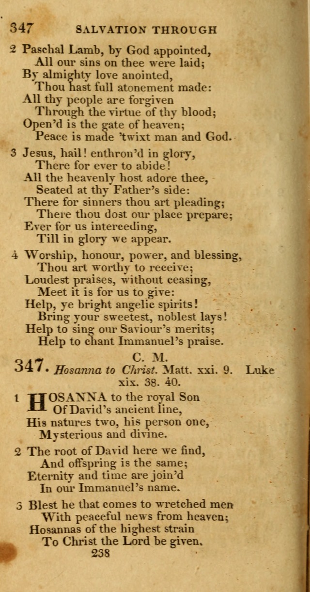 Hymns, Selected and Original: for public and private worship (1st ed.) page 238