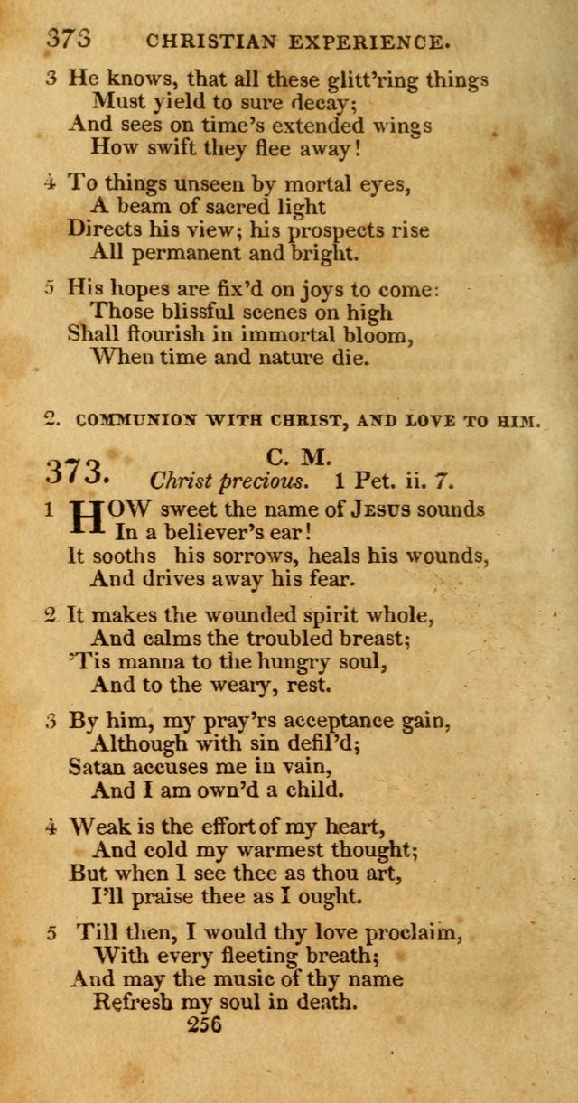 Hymns, Selected and Original: for public and private worship (1st ed.) page 256