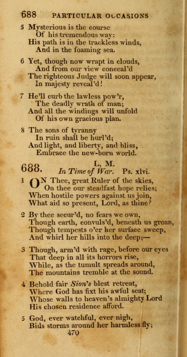 Hymns, Selected and Original: for public and private worship (1st ed.) page 470