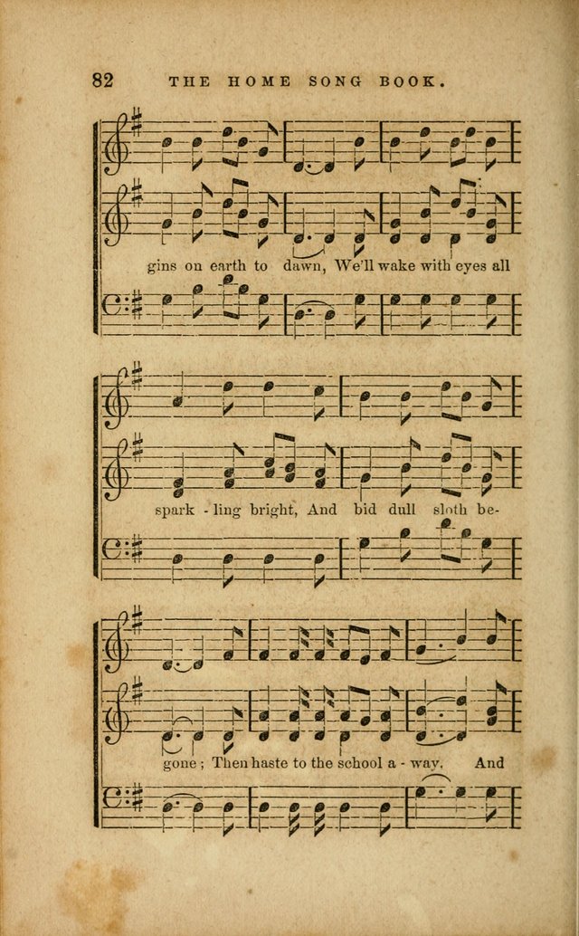 Home Song Book, prepared for the use of the Children of the Home for the Friendless page 70