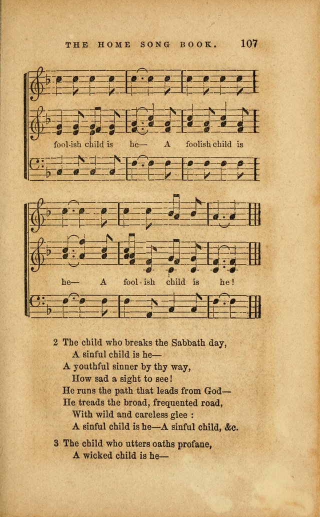 Home Song Book, prepared for the use of the Children of the Home for the Friendless page 95