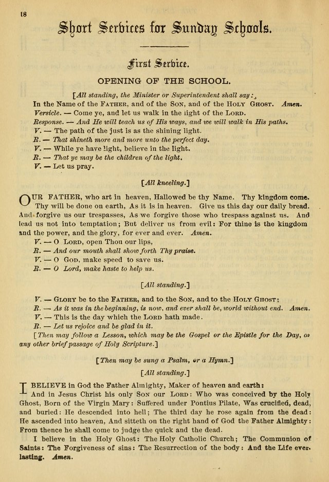 A Hymnal and Service Book for Sunday Schools, Day Schools, Guilds, Brotherhoods, etc. page 23