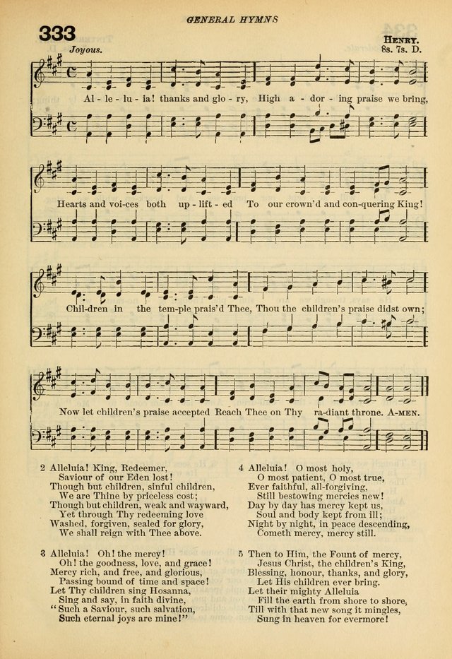 A Hymnal and Service Book for Sunday Schools, Day Schools, Guilds, Brotherhoods, etc. page 236