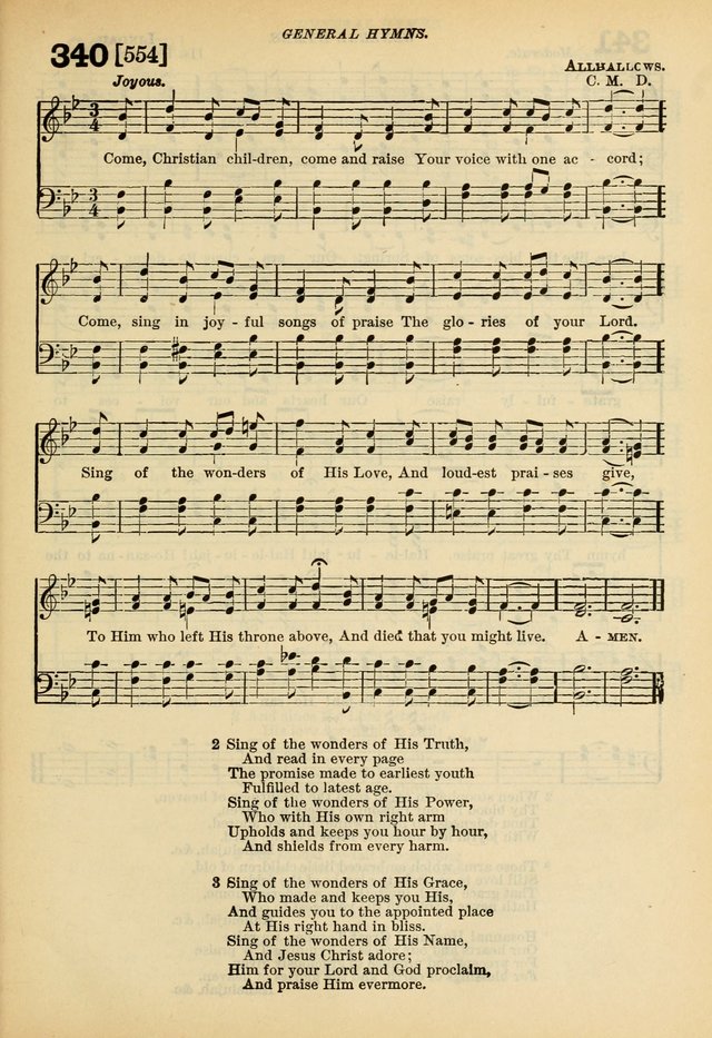 A Hymnal and Service Book for Sunday Schools, Day Schools, Guilds, Brotherhoods, etc. page 242