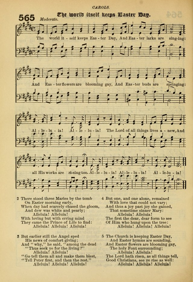 A Hymnal and Service Book for Sunday Schools, Day Schools, Guilds, Brotherhoods, etc. page 427