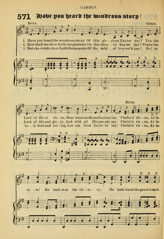 A Hymnal and Service Book for Sunday Schools, Day Schools, Guilds, Brotherhoods, etc. page 433