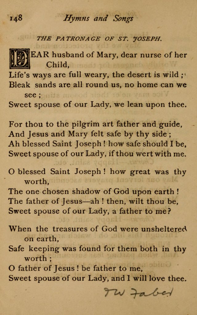 Hymns and Songs for Catholic Children page 148