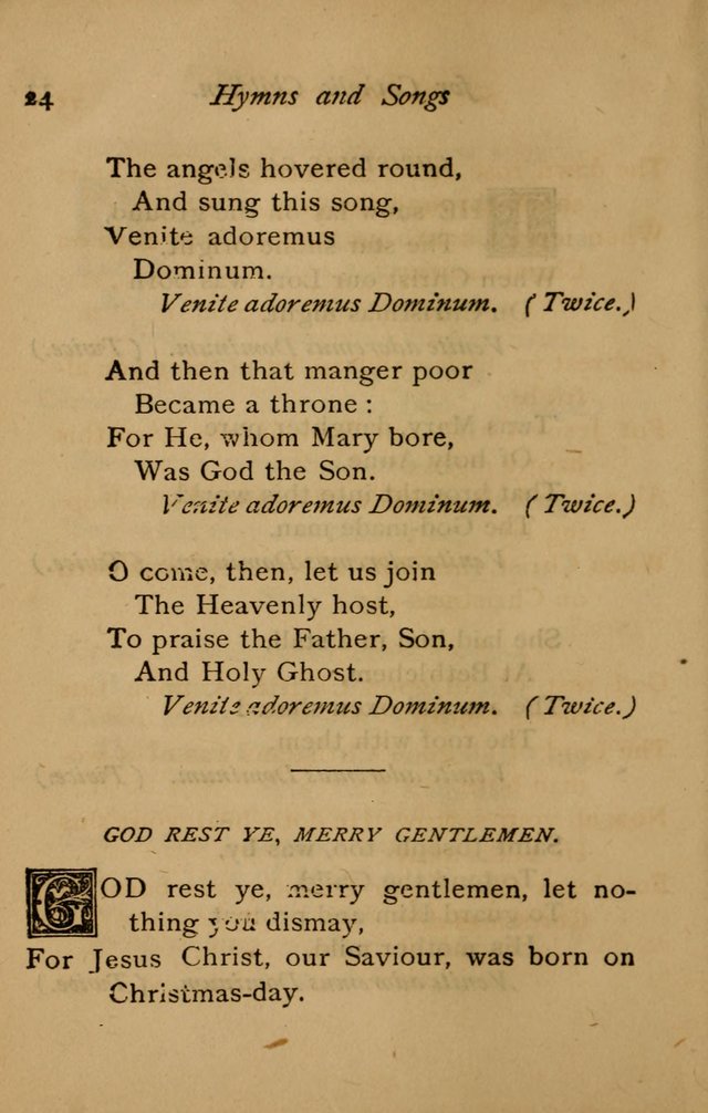 Hymns and Songs for Catholic Children page 24