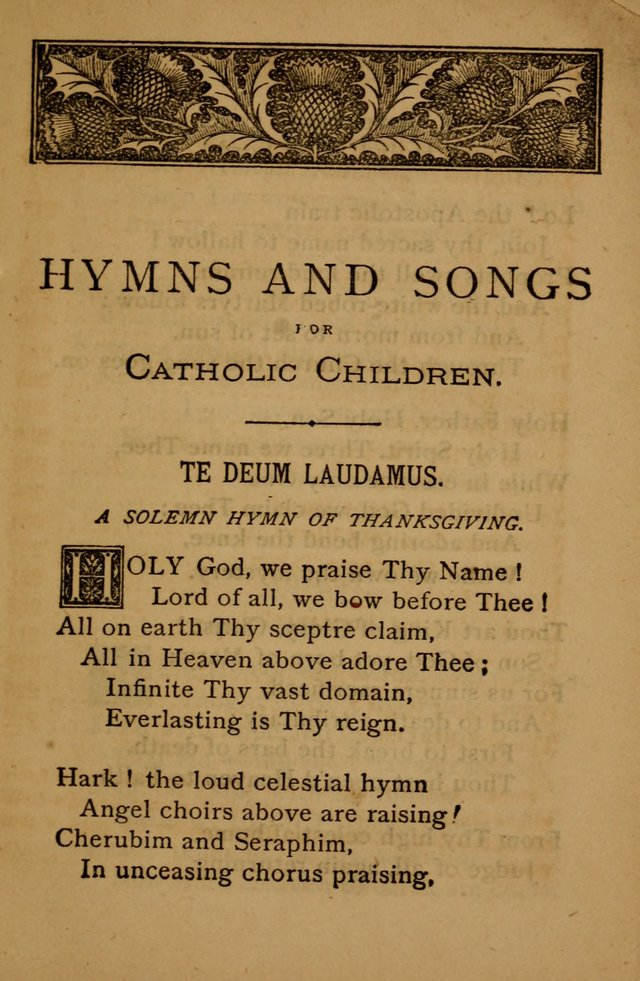 Hymns and Songs for Catholic Children page 9