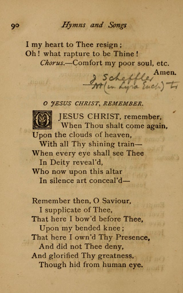 Hymns and Songs for Catholic Children page 90