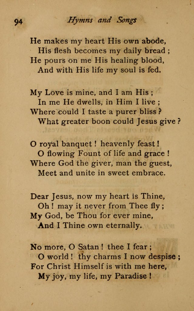 Hymns and Songs for Catholic Children page 94