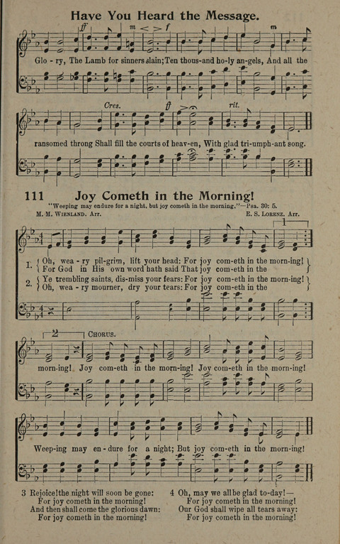 Hymns of the Second Coming of Our Lord Jesus Christ page 109